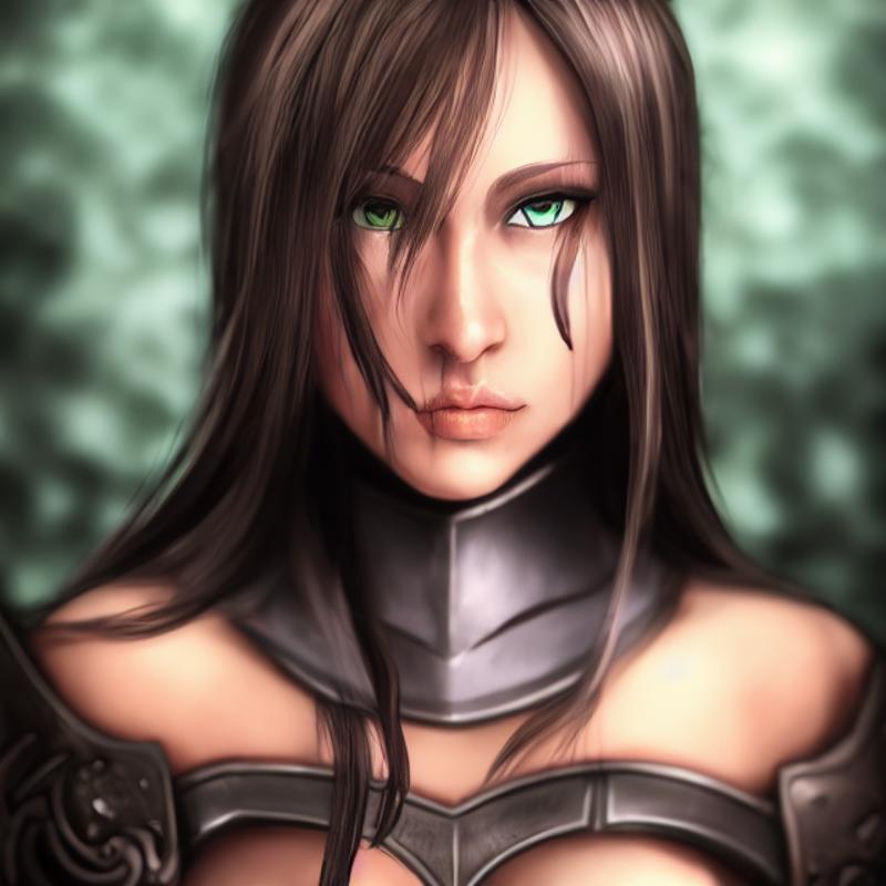 09727-2502551175-((FRPGFaceGen)), solo, woman_focus, 1girl, elf, long hair, sexy armor, upper_body, tattooed.png